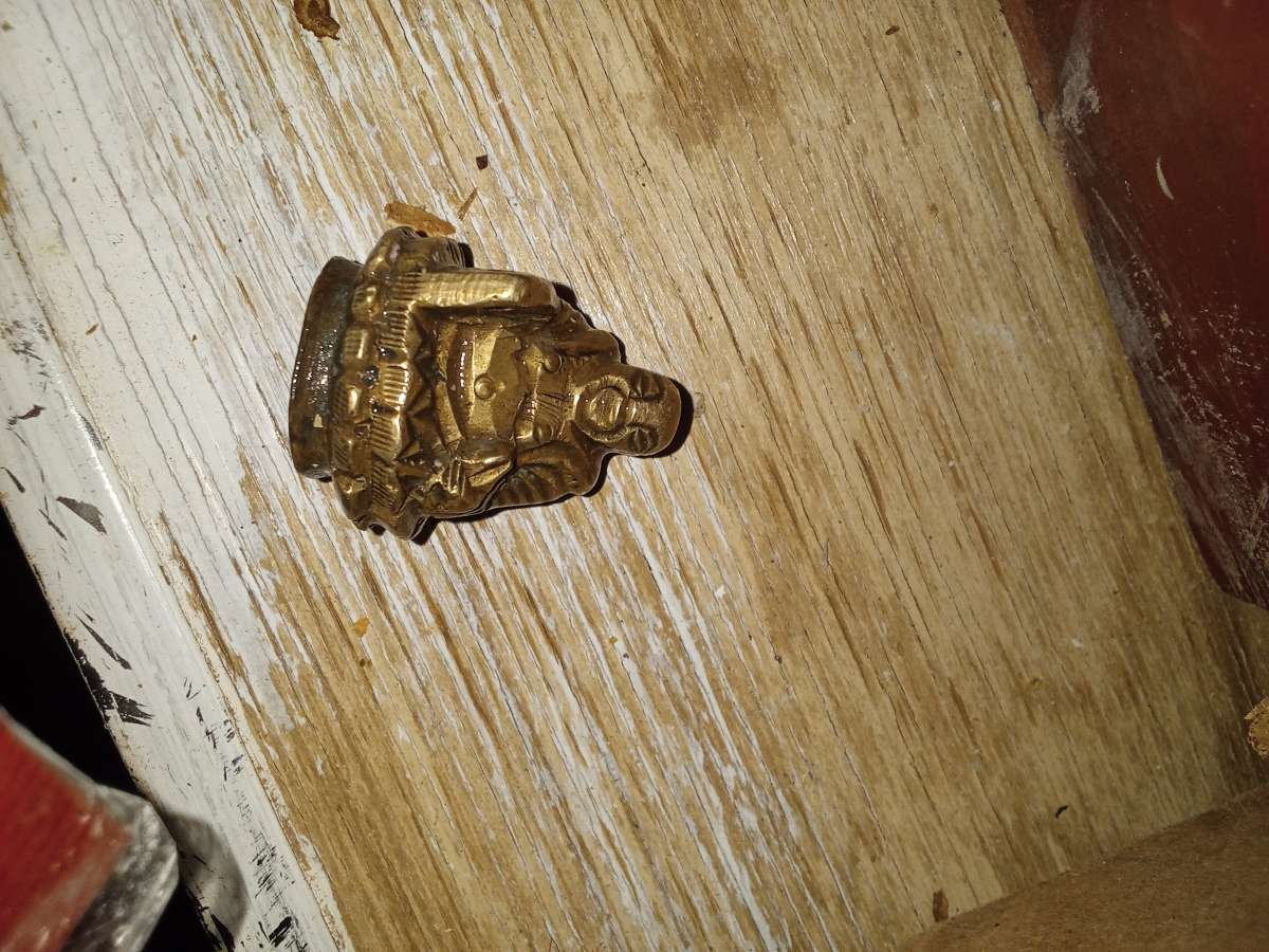 brass handmade Buddha antique