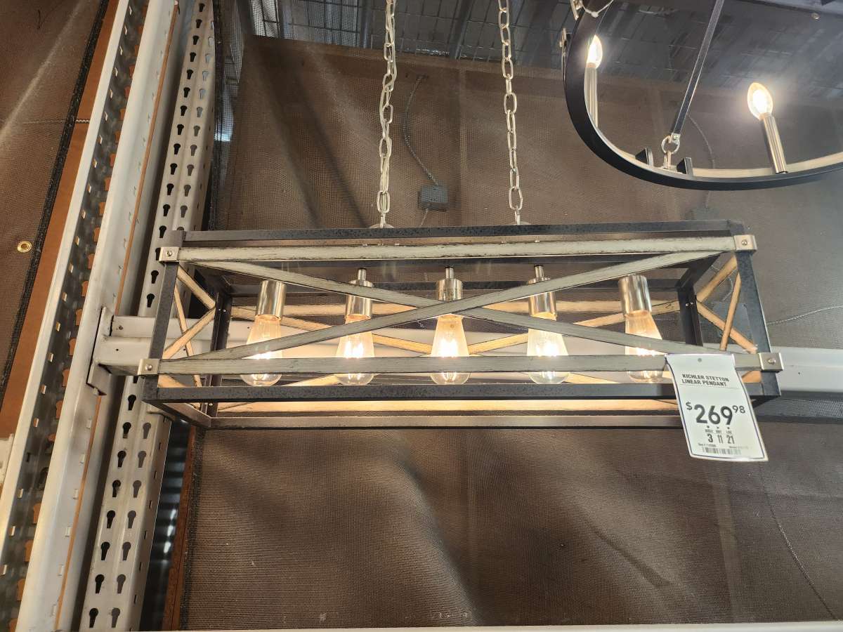 Kichler Stetton 5 Light Linear Pendant