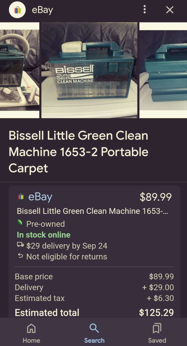 Bissell Little Green Clean Machine