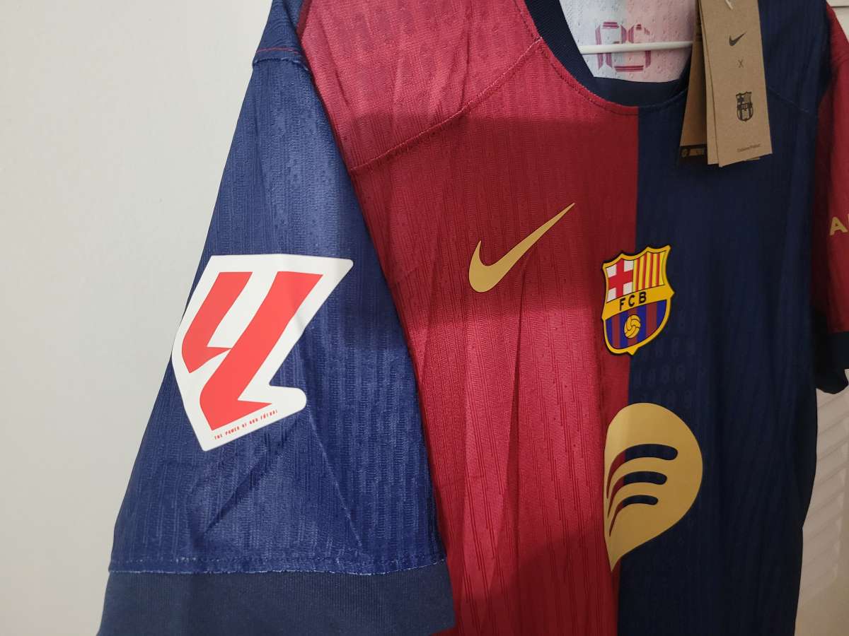 FCB Jersey Soccer Player Version Size L XL 2XL Lewandowski