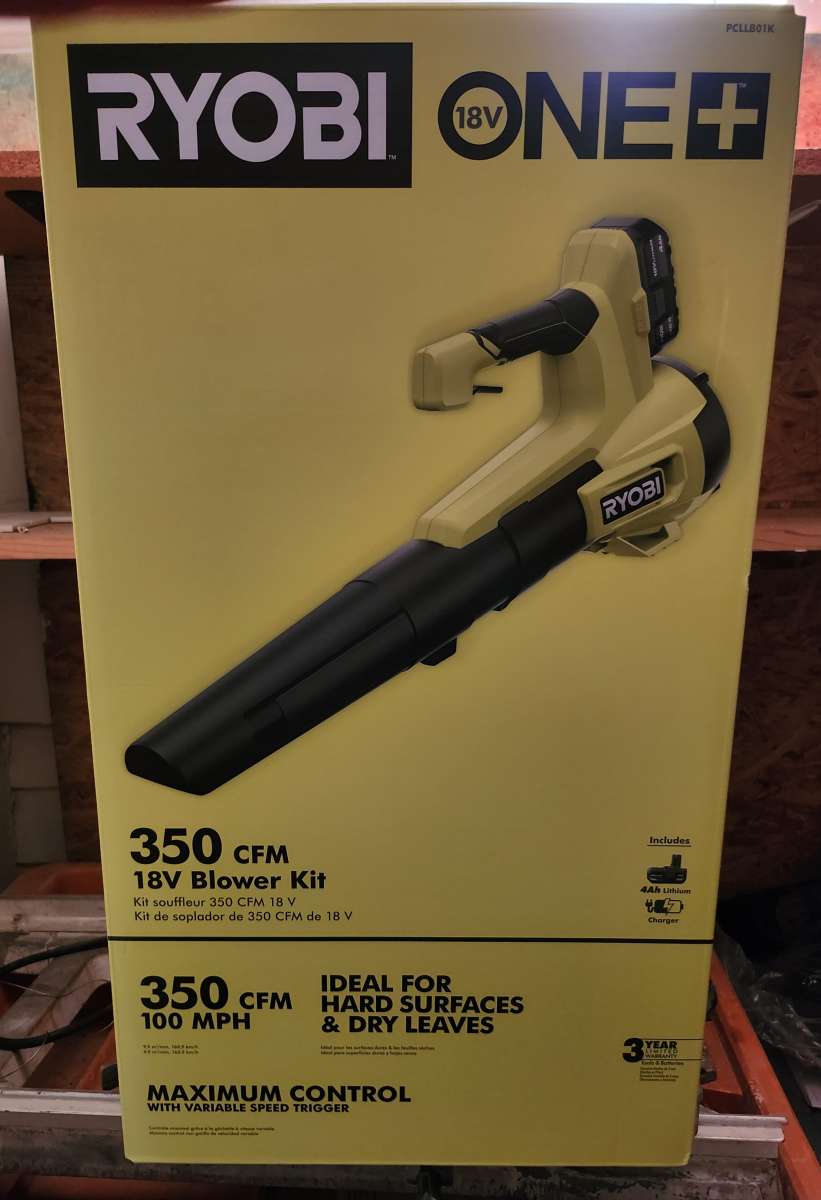 Ryobi 18v Blower Kit