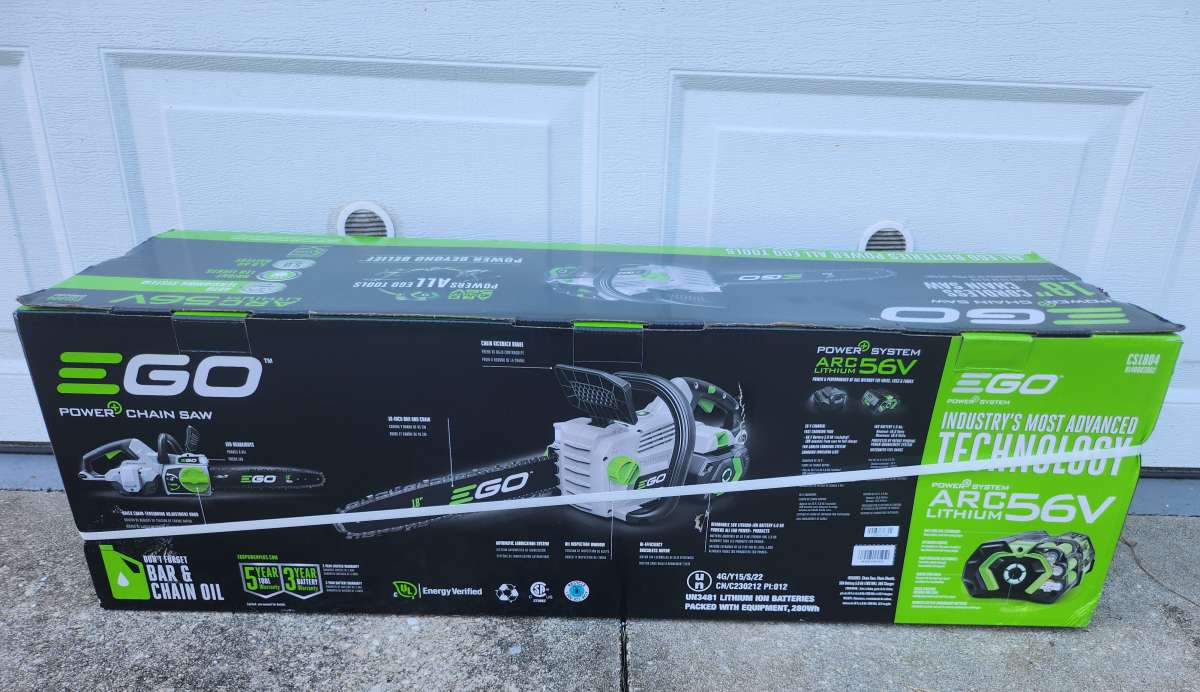 EGO 56v Cordless Chainsaw