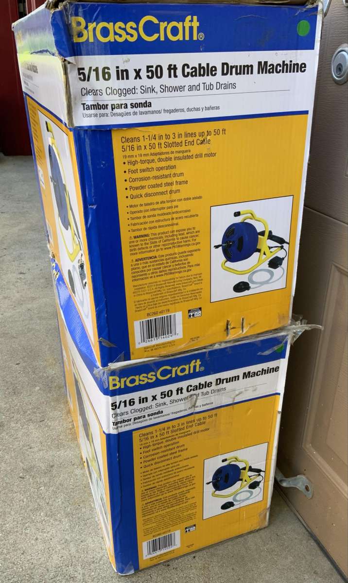 Brass Craft Cable Drum Machine