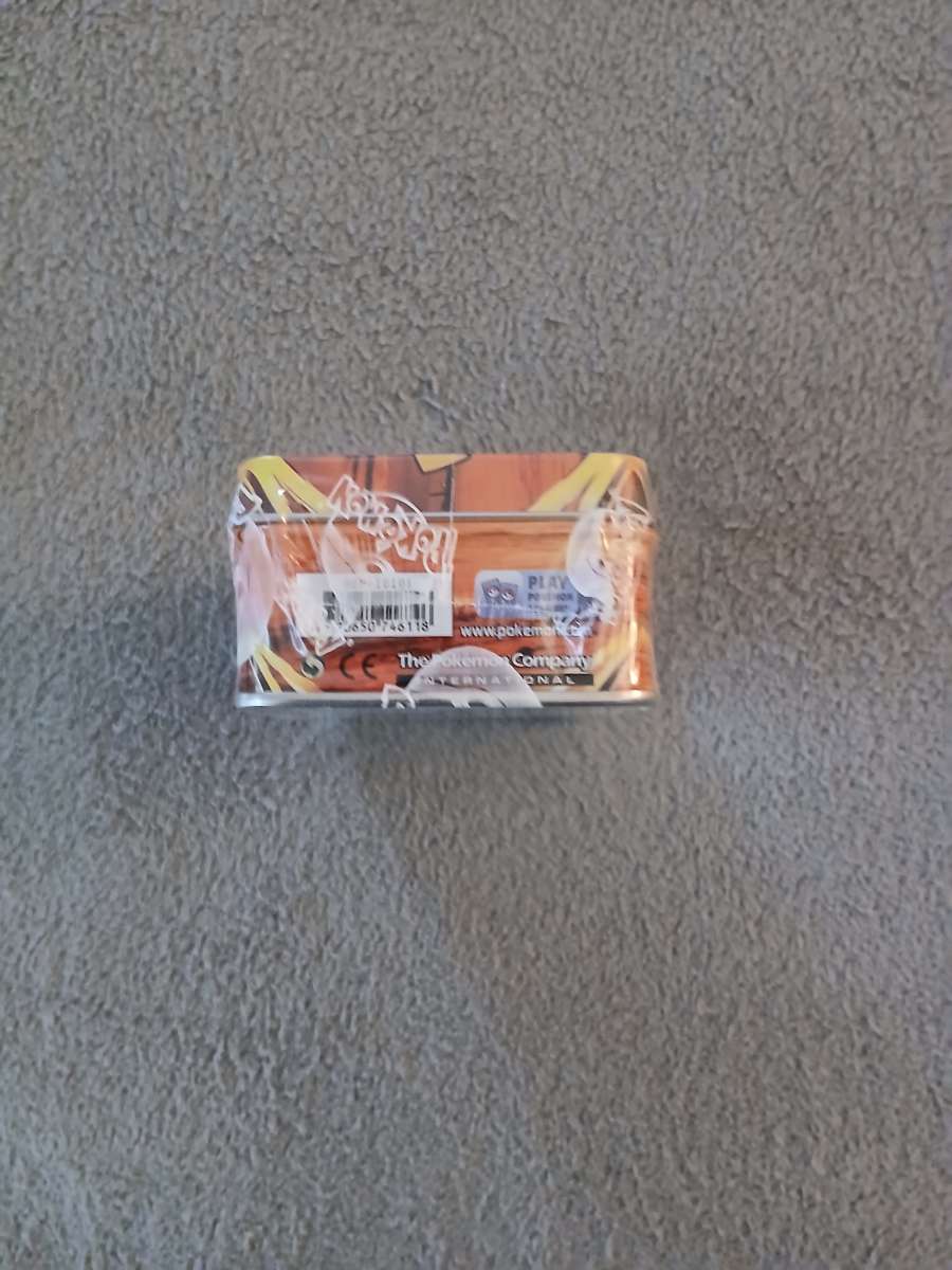 Pokemon Scarlet And Violet Obsidian Flames Tin Box 2024