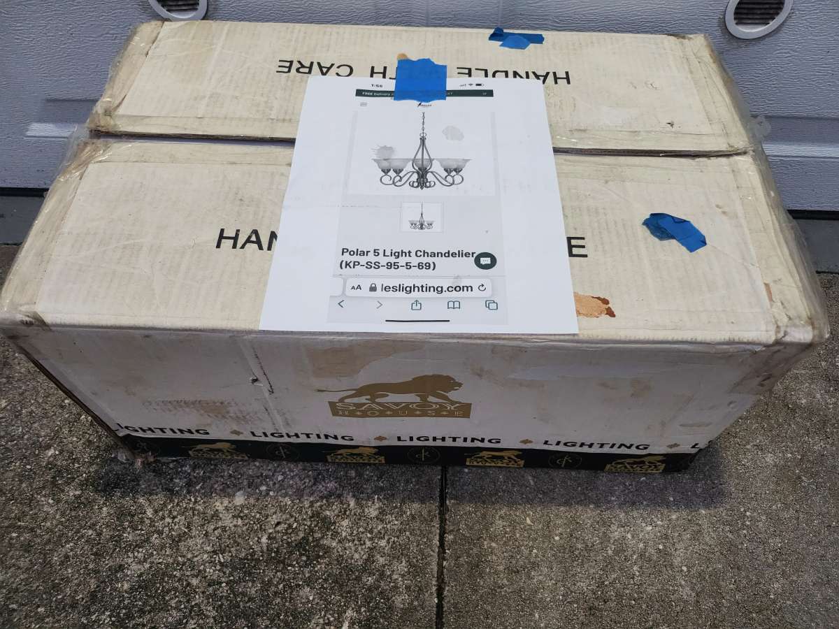 Savoy House Polar 5 Light Chandelier