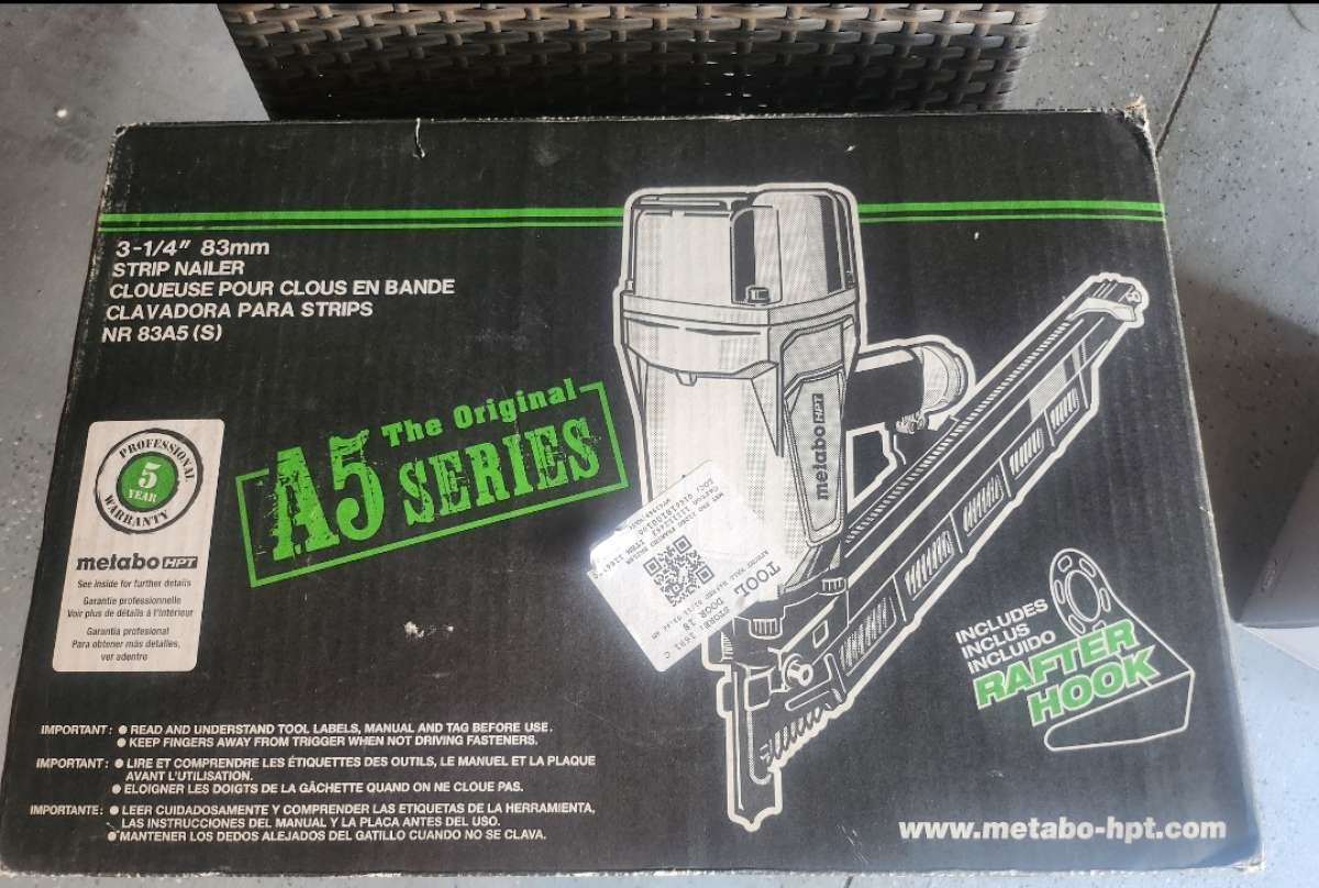 Metabo HPT NR83A5S Strip Nailer