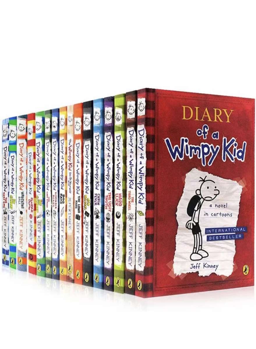 Brand new diary of the wimpy kid All 16 books