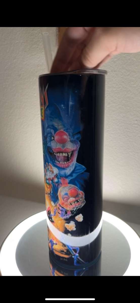 killer klowns 30oz tumbler