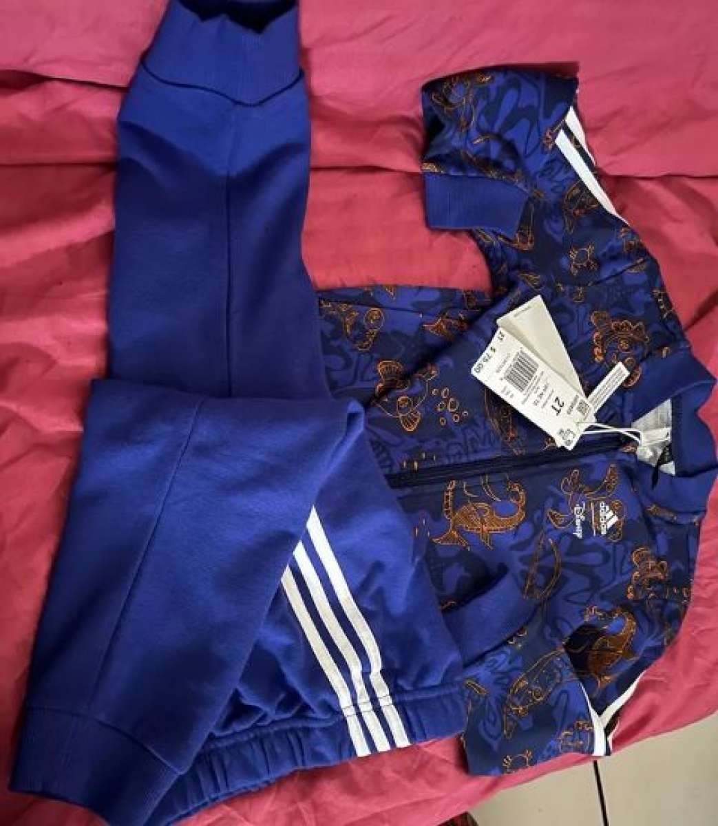 2t Disney adidas outfit with hoodie