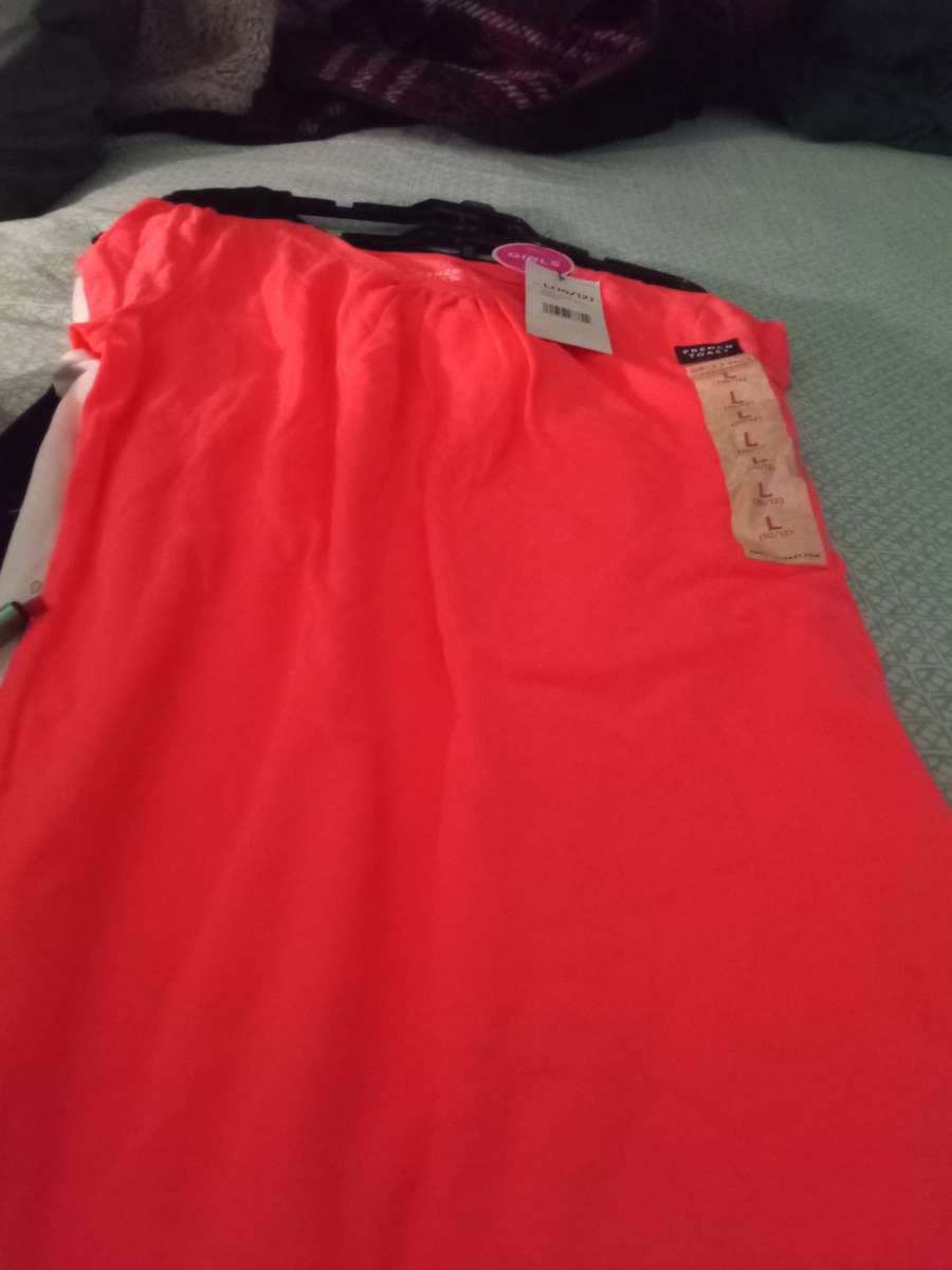 new tshirt three pack black white Orange Tshirt