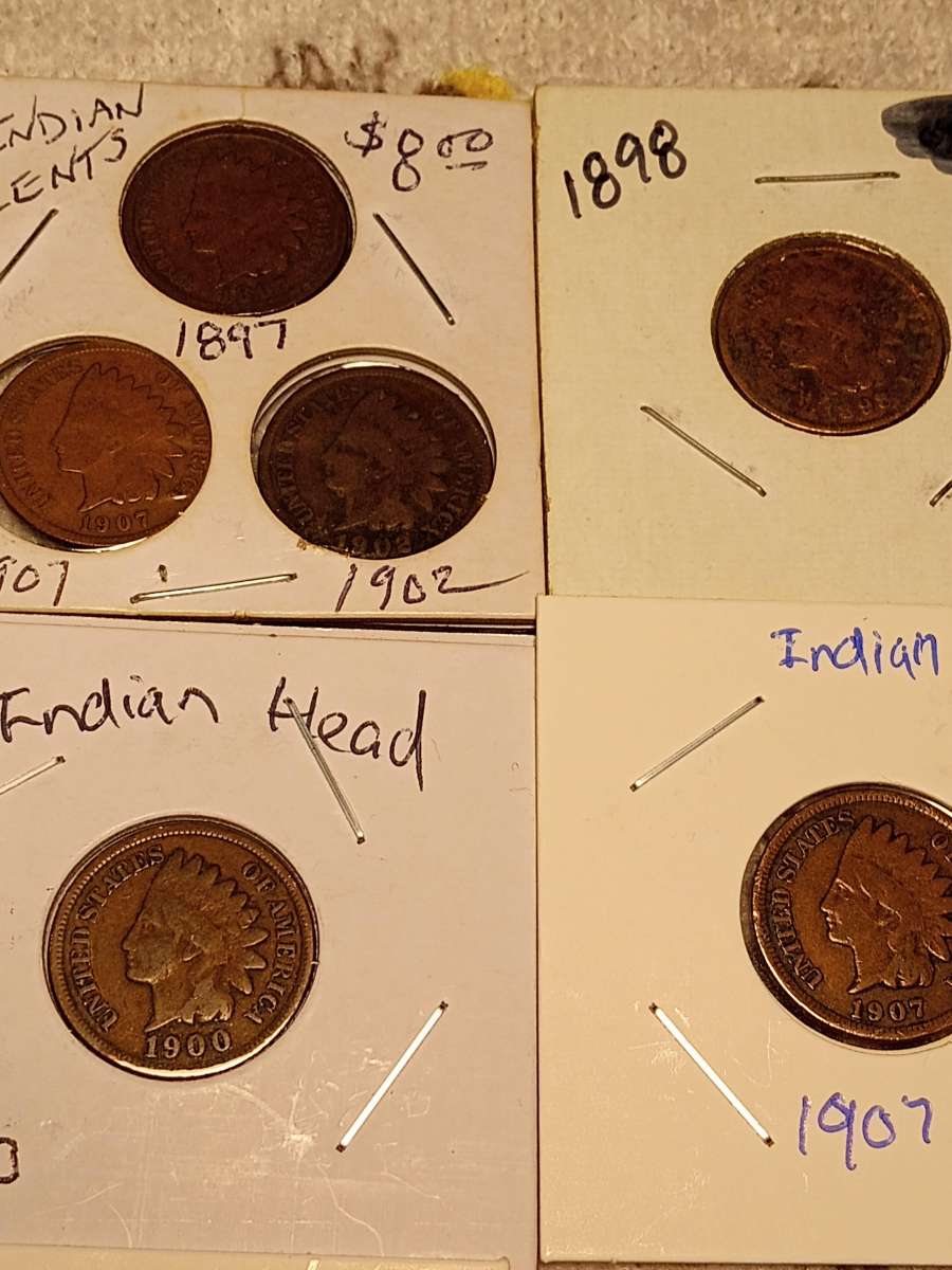 wheats and indian heads