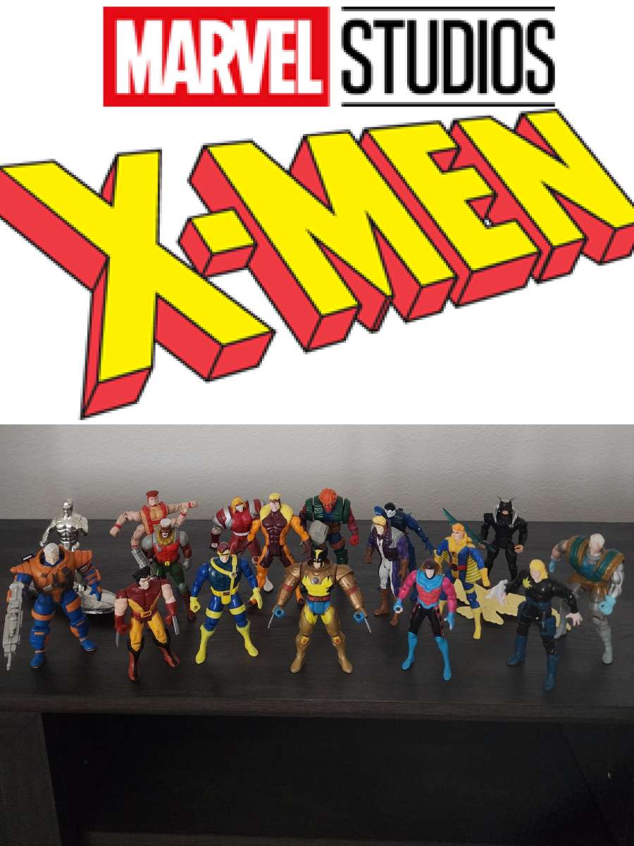 Vintage 1993 Marvel XMen Action Figure Collection