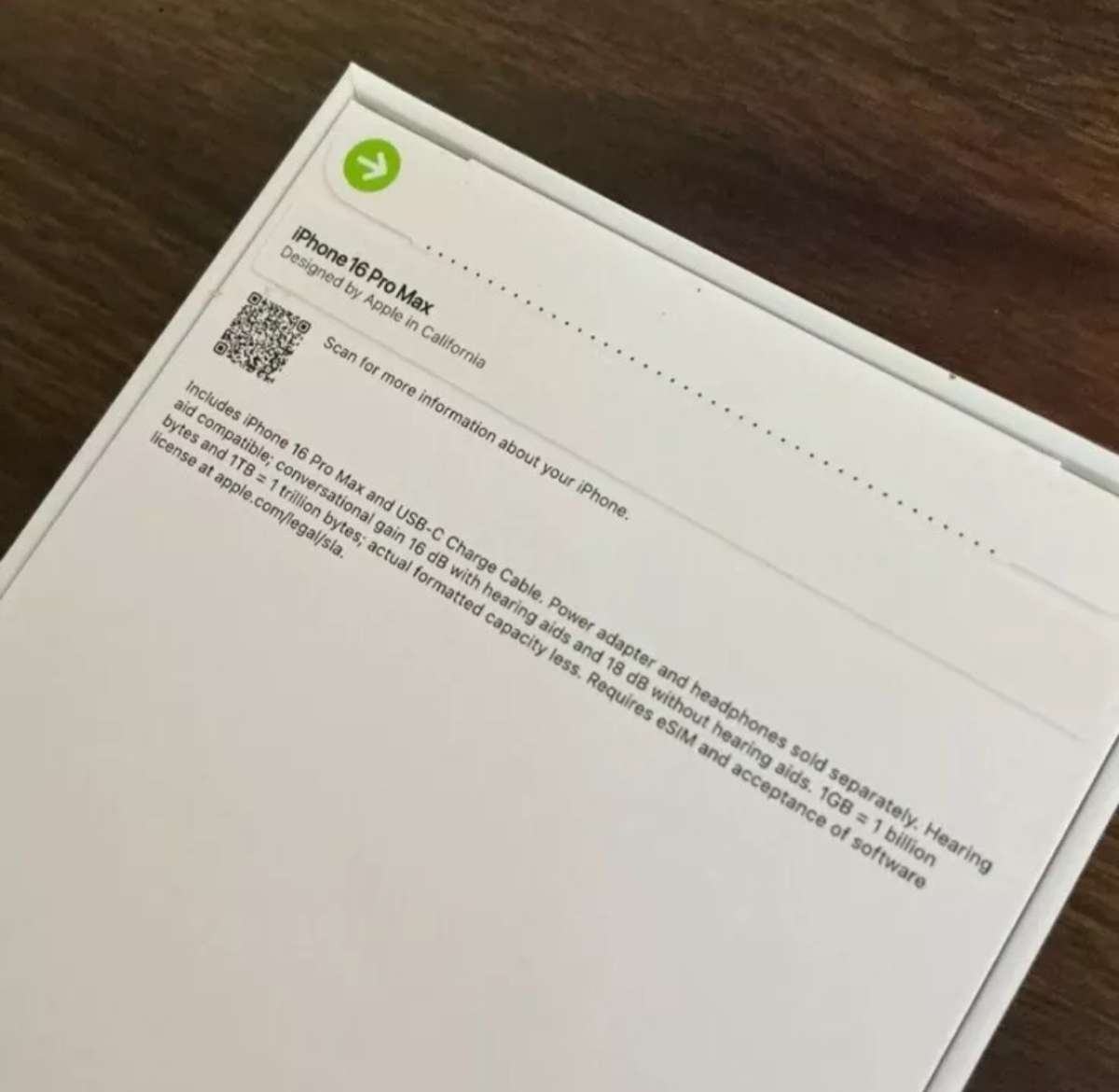 16 Pro Max 256GB ATT CRICKET