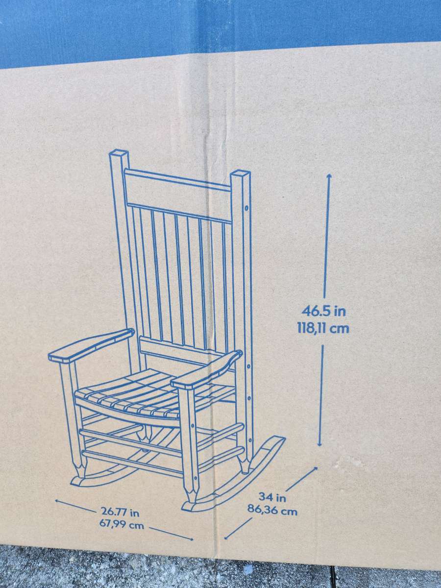 Style Selections Porch Rocker