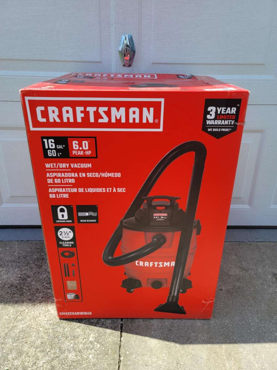 Craftsman 16 Gallon Wet Dry Vacuum