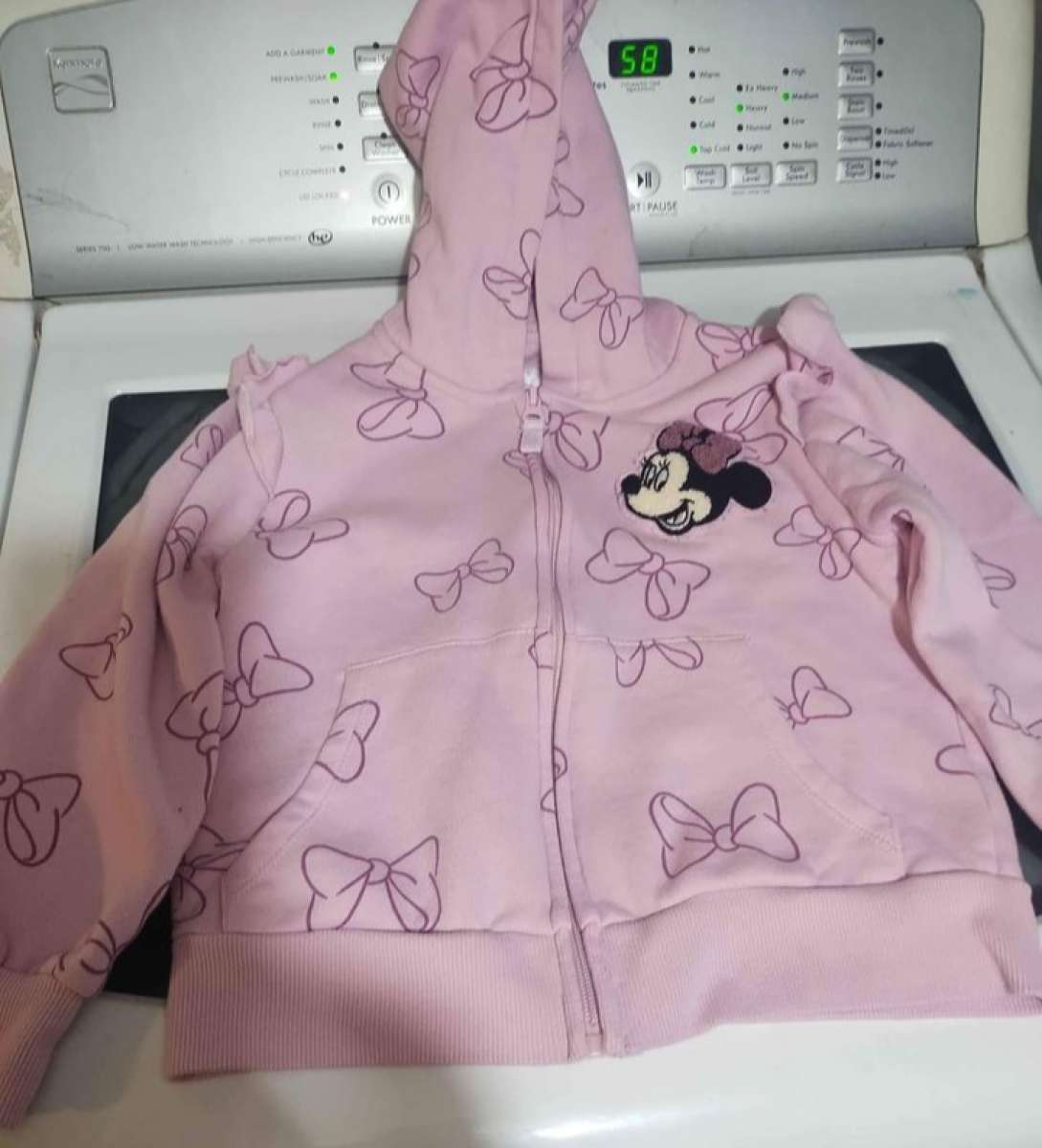 Girls Mini Mouse Jacket Size 7