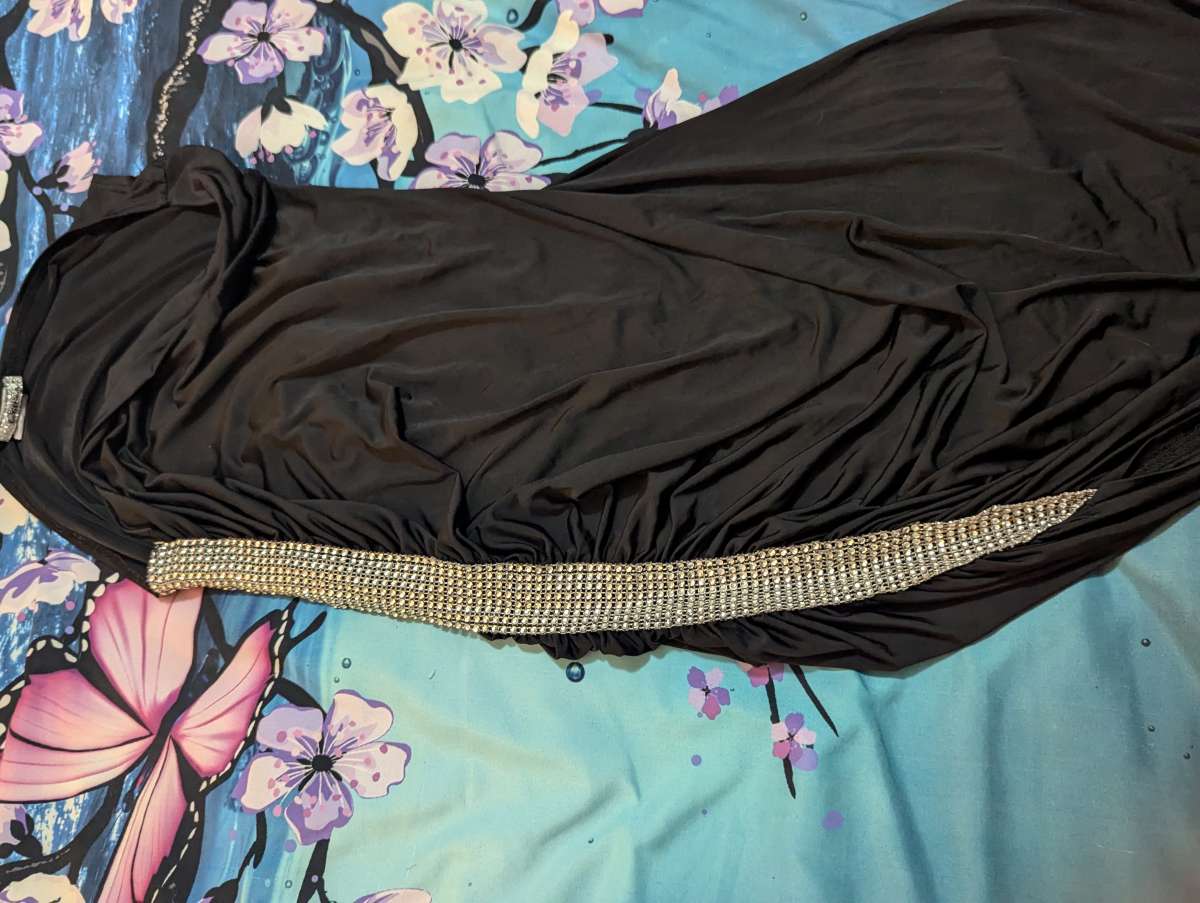 Black nightclub dress