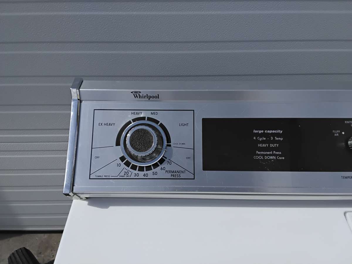 Nice White Whirlpool Gas Dryer OEM Like New