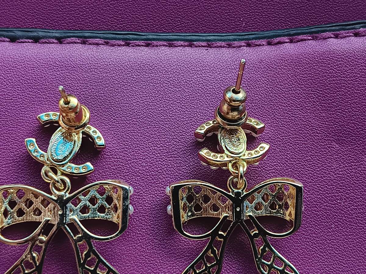 Chanel BOW earrings