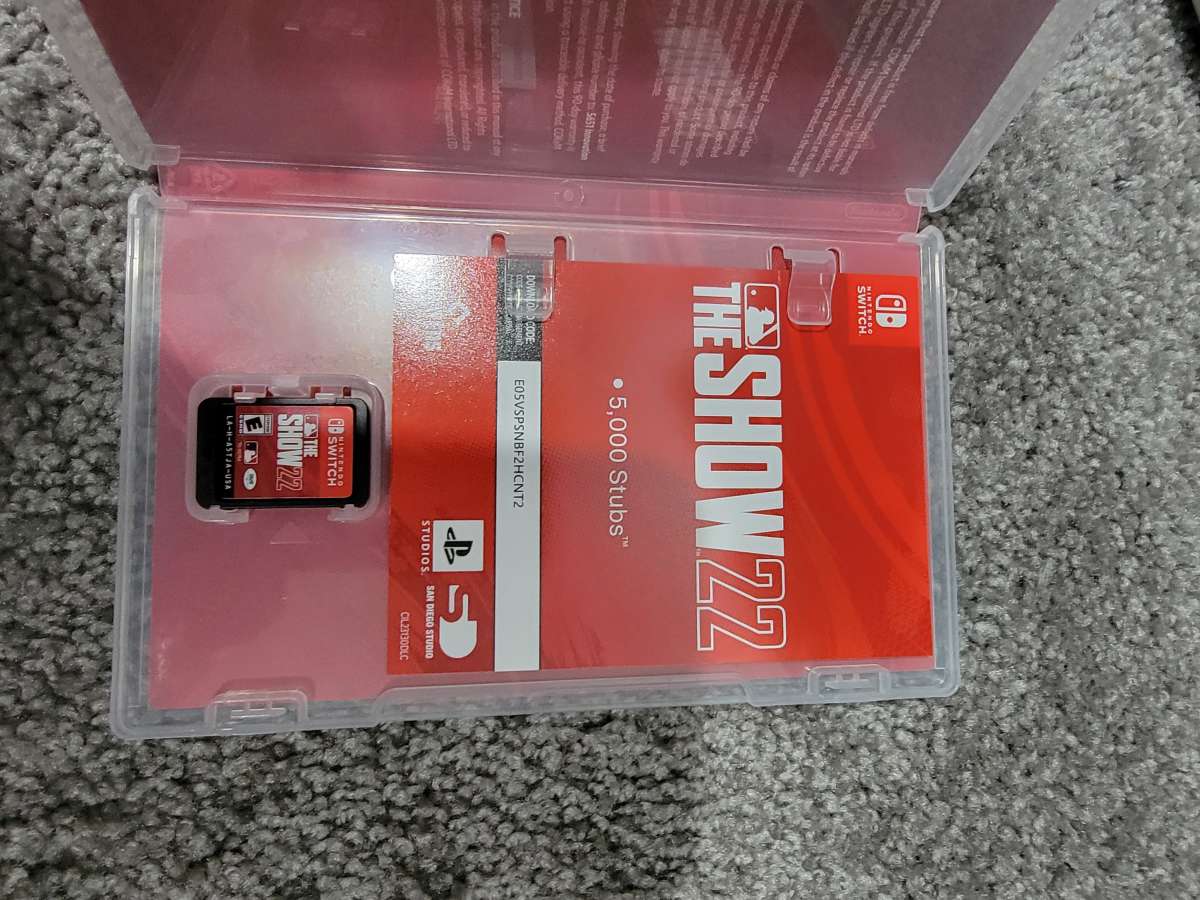 nintendo switch mlb the show 22