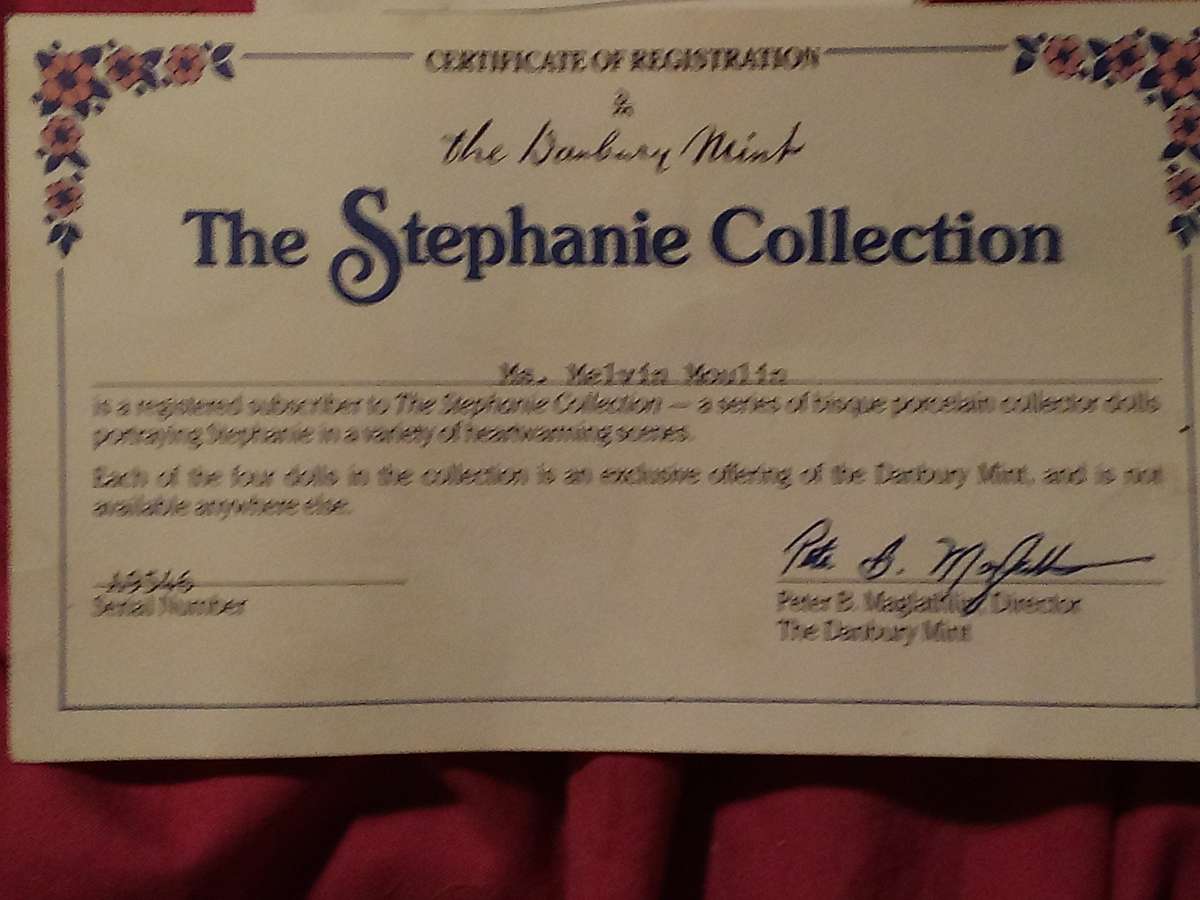 Stephanie Porcelain Doll