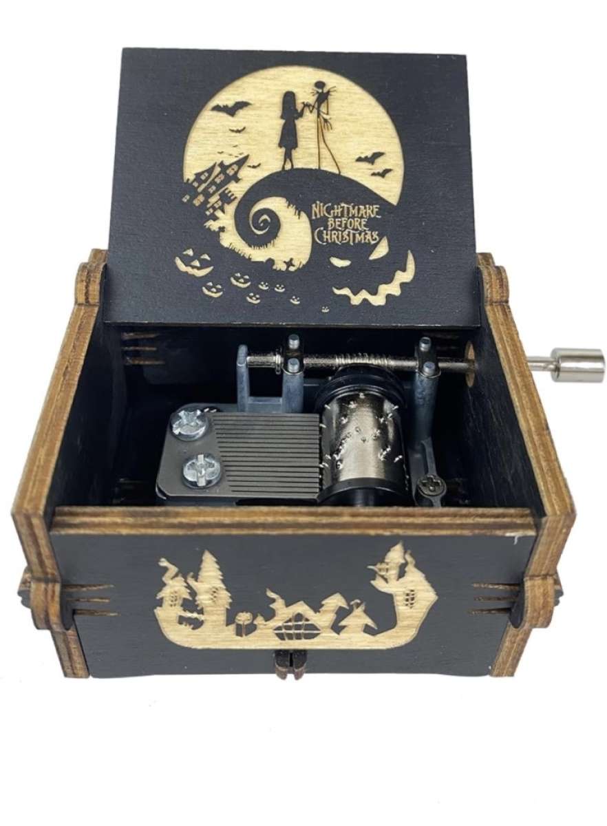 Halloween Musical Musical Wood Box