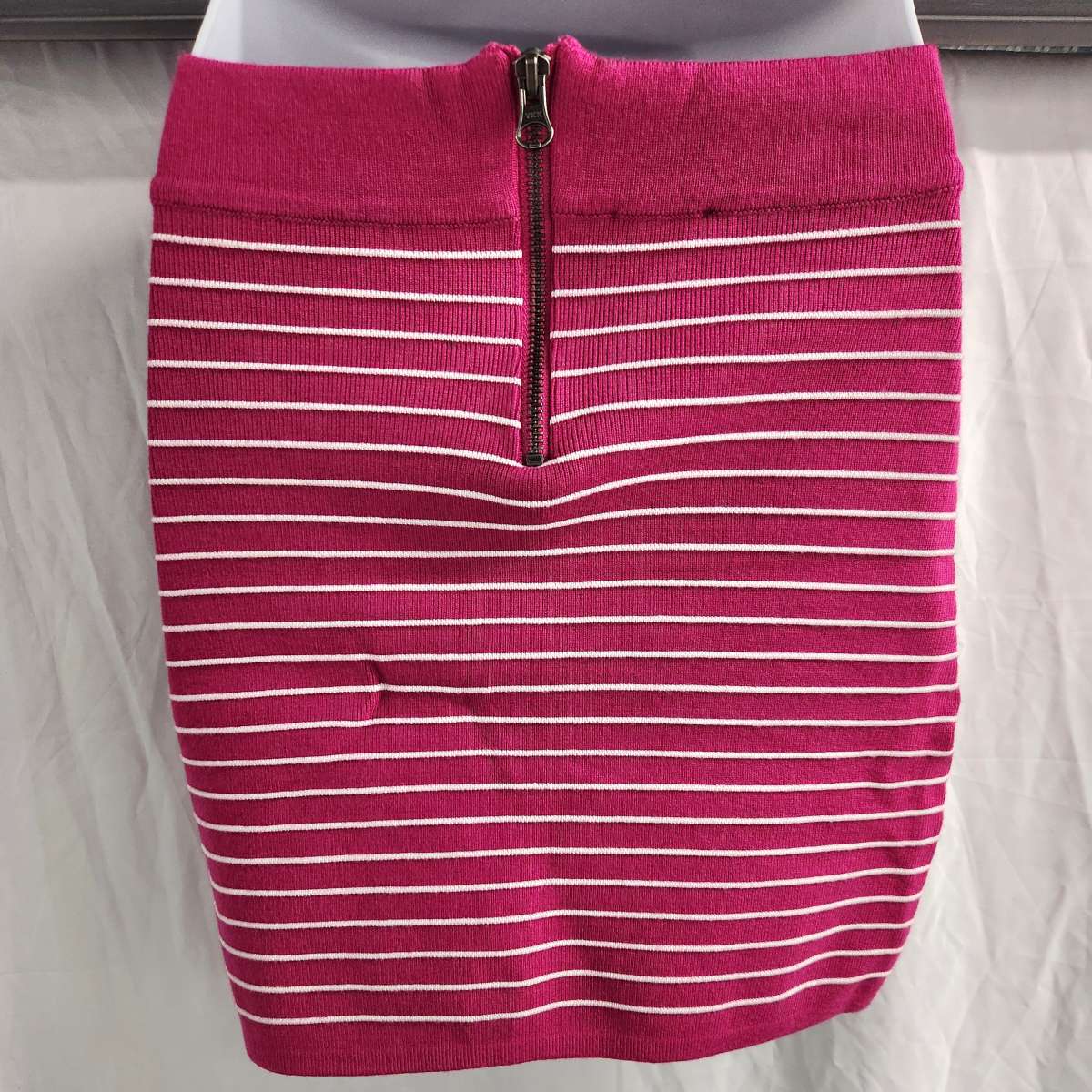 Vintage 2be bebe Gypsy Pink Horizontal Striped Stretch Mini