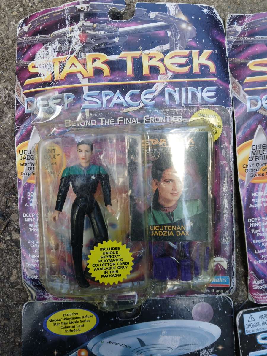 Star Trek Deep Space Nine Action Figures Lot of 4 Playmates
