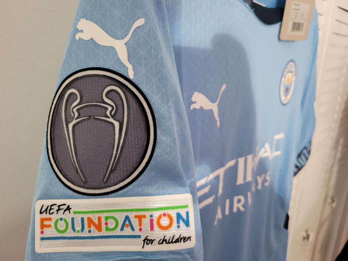 Manchester City Jersey Soccer 2025 Player Version Haaland