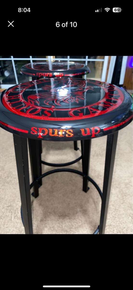 One of a kind Gamecocks Bar stools