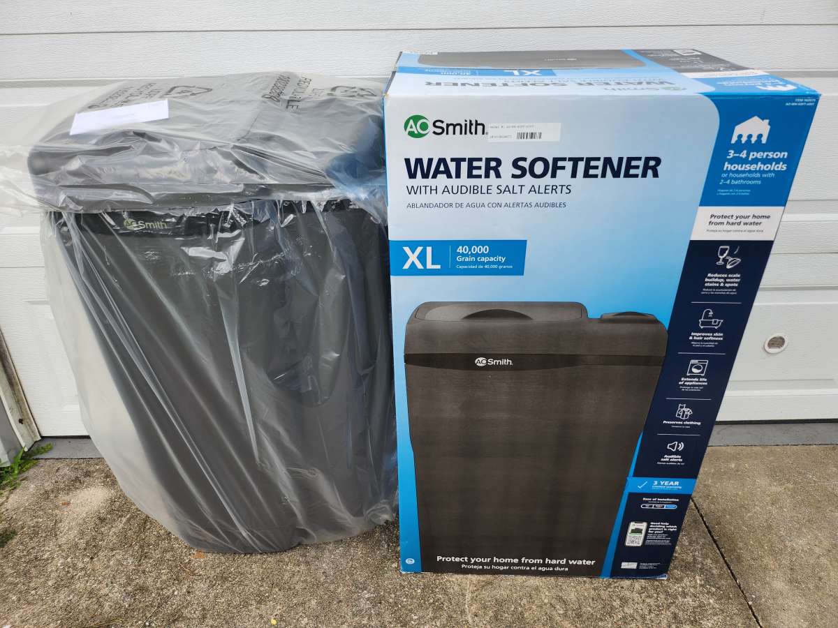 AO Smith Water Softener System