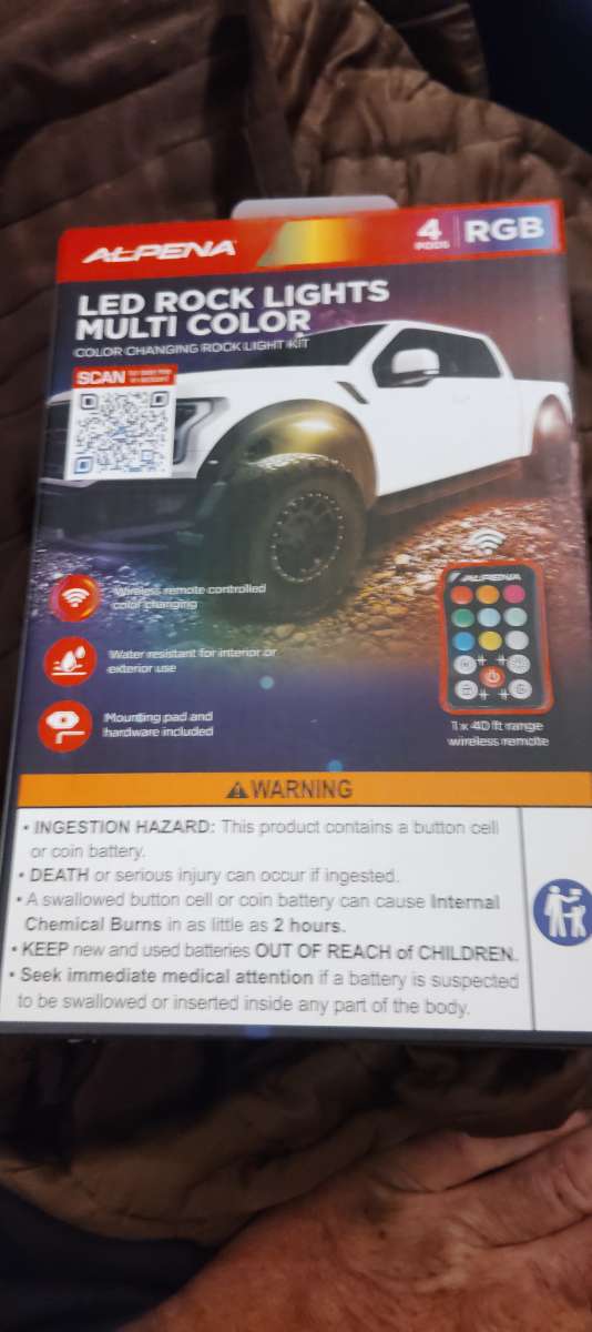 remote control lighting system for car or truck