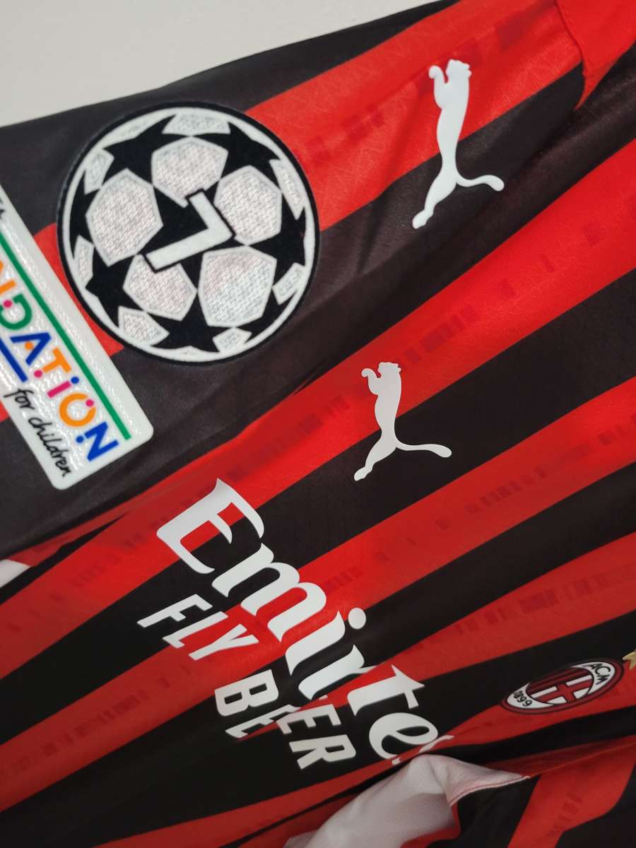 AC Milan Jersey Soccer 2025 Player Version Size M  XL  2XL