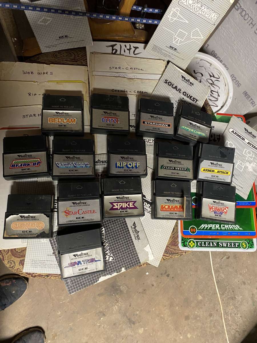 vectrex gaming console