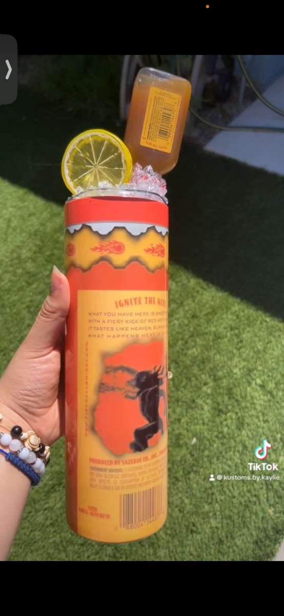 fireball tumbler 30oz