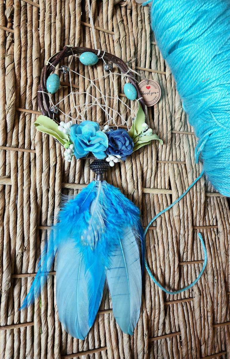 Country Blue Dream Catcher