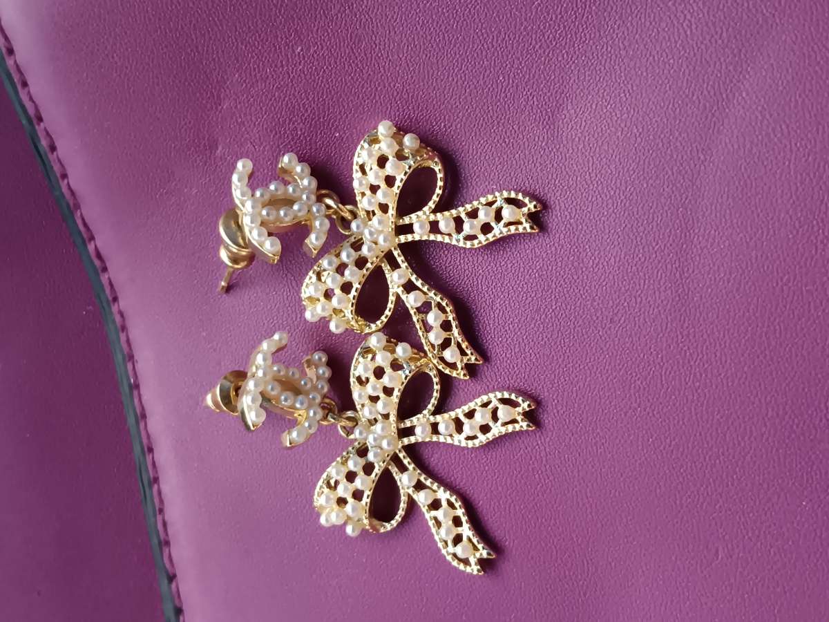 Chanel BOW earrings