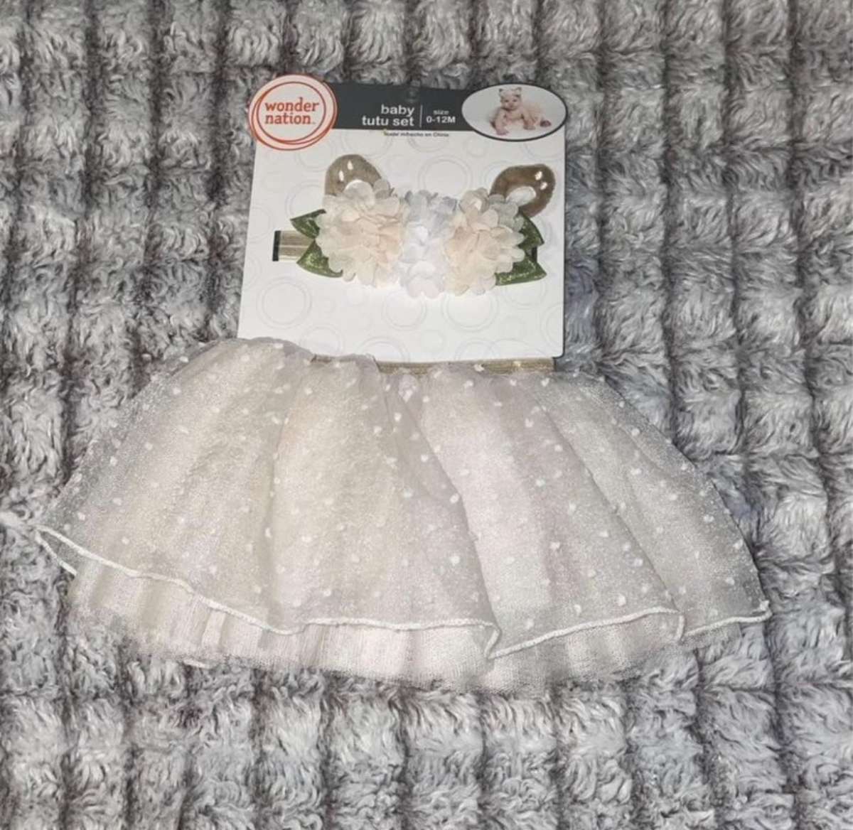 Baby Tutu Set Photography Dress Headband Outfit US Size 012M