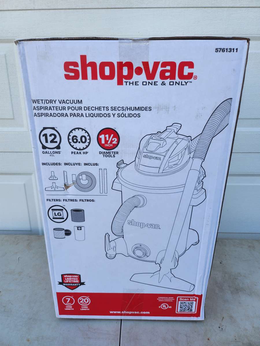 ShopVac Wet Dry Vacuum