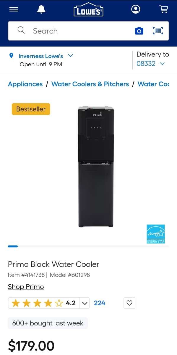 Primo Water Dispenser
