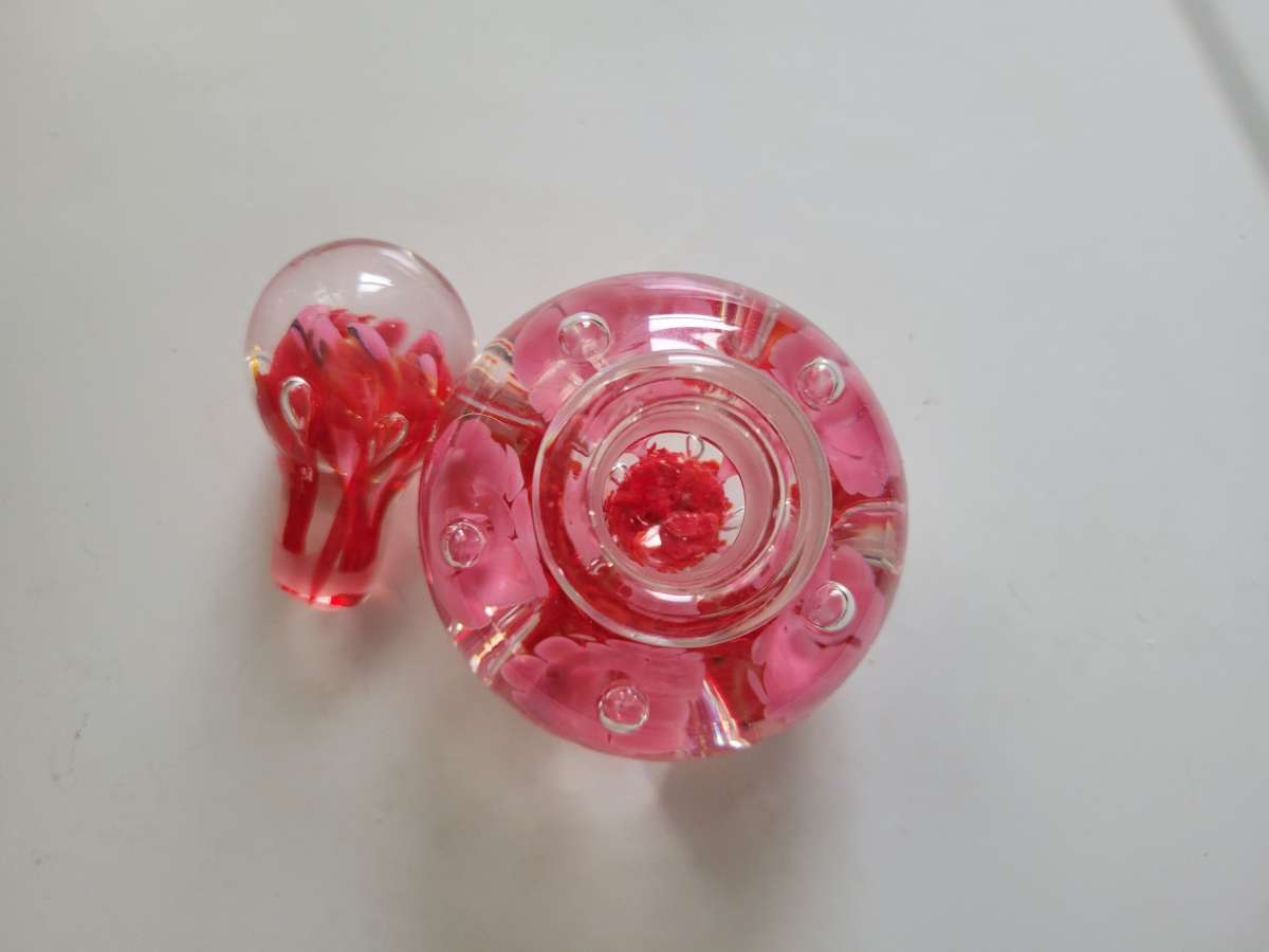 Vintage perfume bottle and paperweight