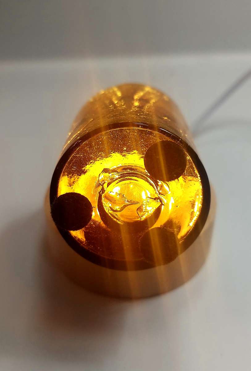 Rare 1840s to 1850s Antique Pontiled Mini Squat Bottle