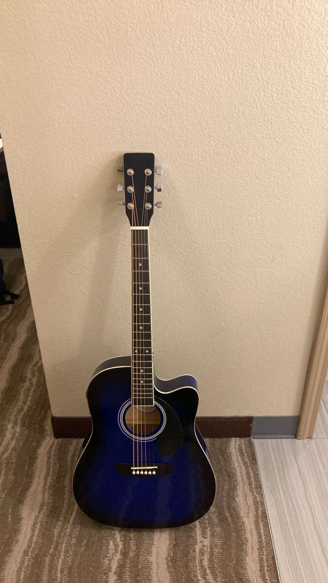 acoustic electric guitar