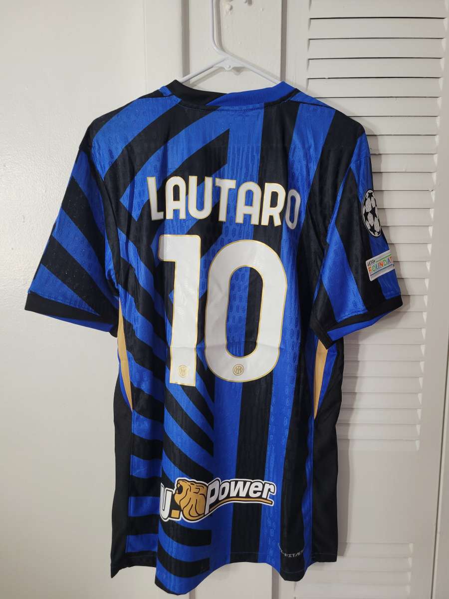 Inter Milan Jersey Soccer 2025 Player Version Size M Lautaro