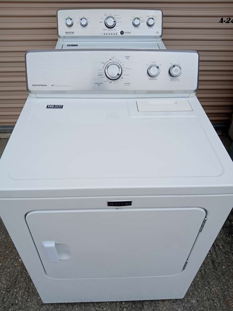 Maytag Centennial Commercial Washer N Electric Dryer