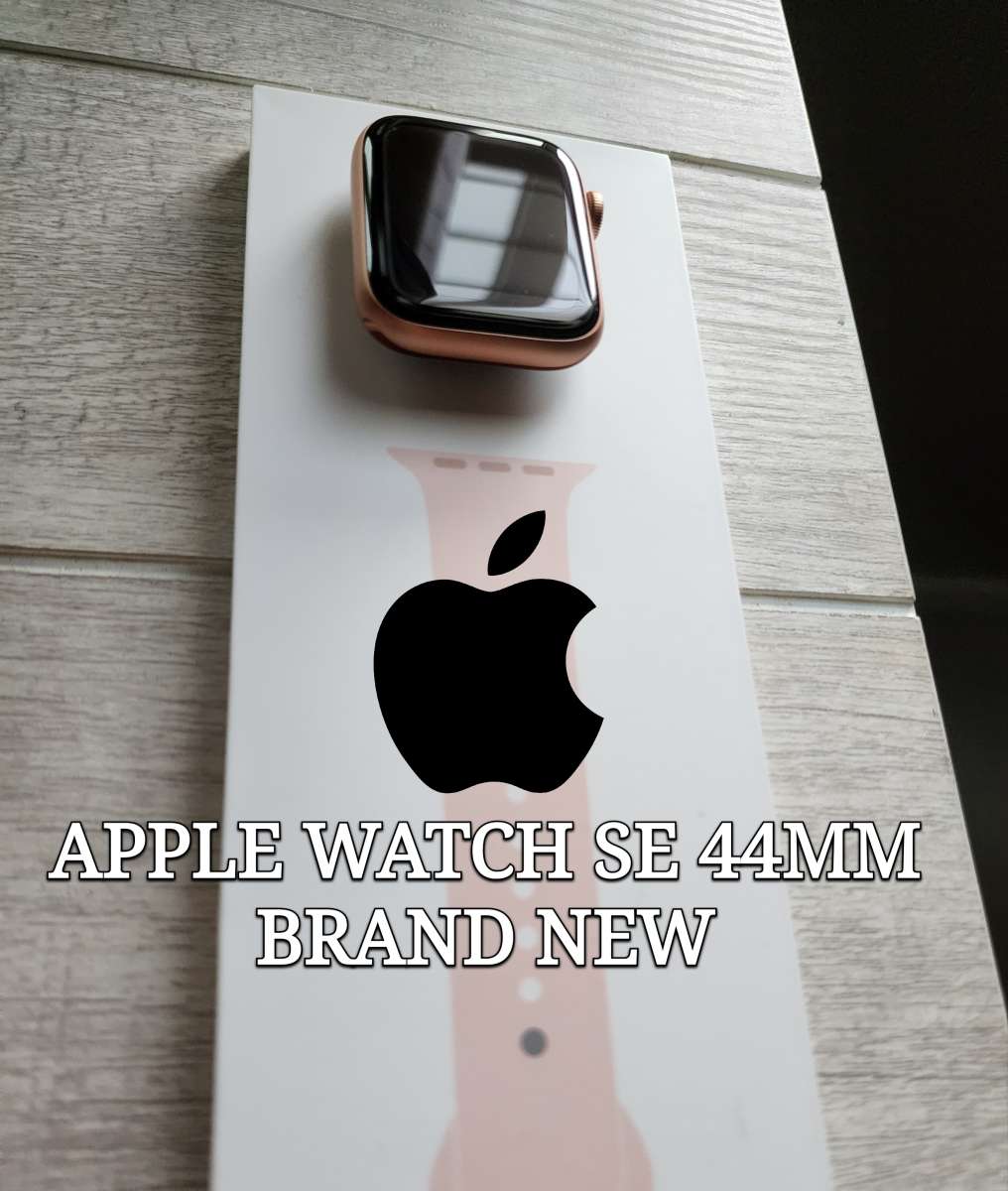 Apple Watch SE Brand New w Gold Aluminum Case Pink Sand Band