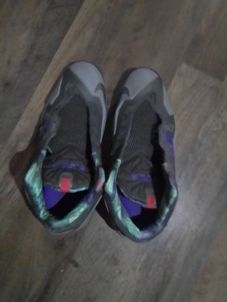 Nike Lebron 11 GS Terracotta Warrior basketball shoes