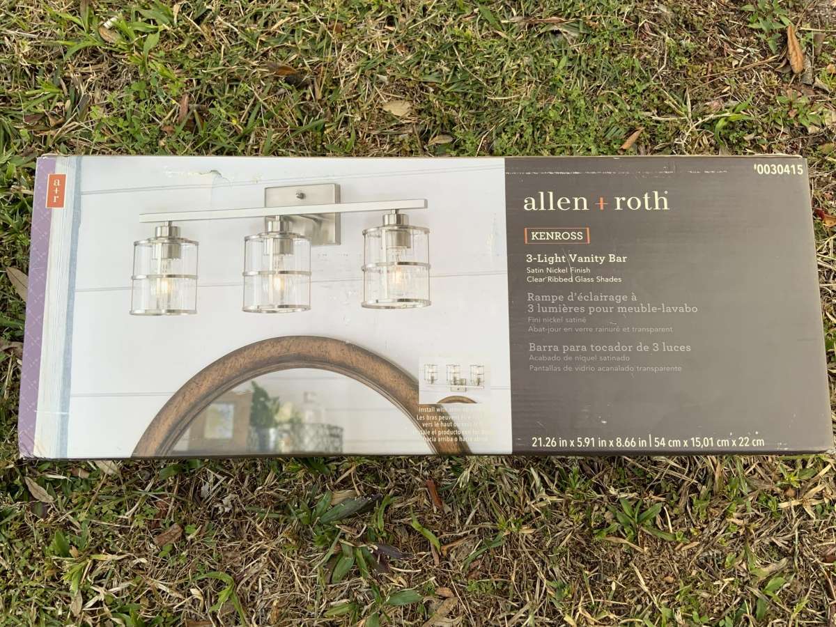 Allen Roth Kenross Vanity Bar Light