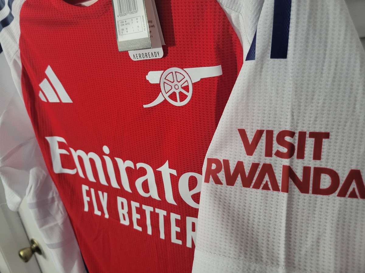 Arsenal Jersey Soccer 2025 Player Version Size M L Saka