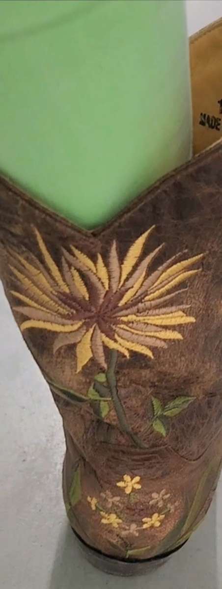 Old Gringo Womens Size 10 Ellie Brass Yellow Western Boots